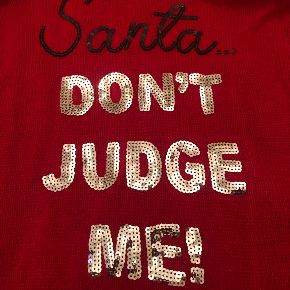Size small Christmas sweater with good